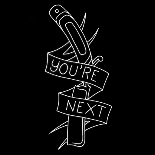 You're Next Outline, a GTA V tattoo