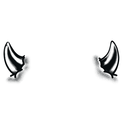 Two Horns, a GTA V tattoo