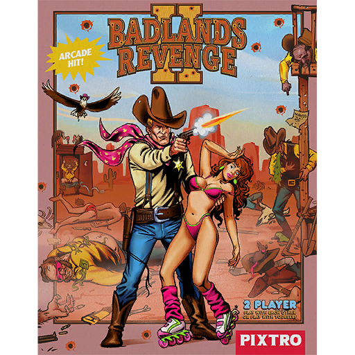 Badlands Revenge II Retro Tee, a GTA V tattoo