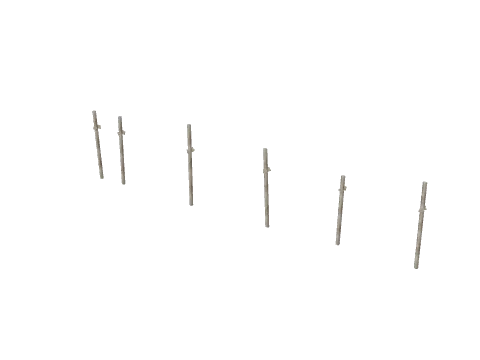 ch2_11b_retwallpoles_03, a GTA V map model
