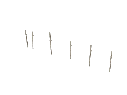 ch2_11b_retwallpoles_04, a GTA V map model