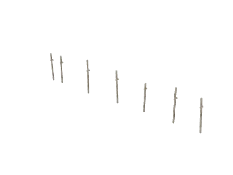 ch2_11b_retwallpoles_05, a GTA V map model