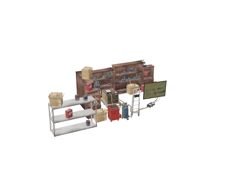 ch3_01_garage, a GTA V map model