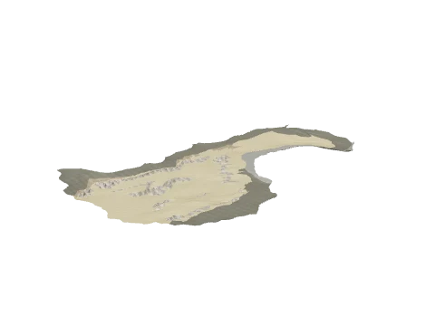 ch3_08_dambed_1_lod, a GTA V map model