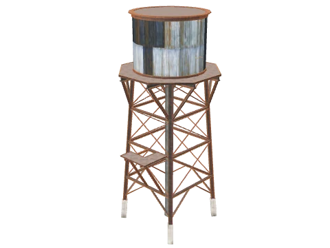 ch3_11_wattower2, a GTA V map model