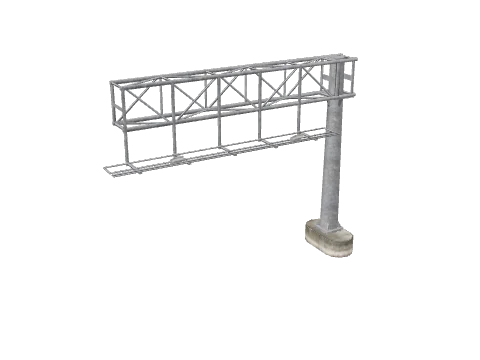 ch3_rd1_fwysignfrm_01, a GTA V map model