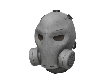Gray Gas Mask