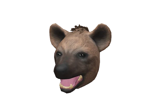 Brown Hyena Mask