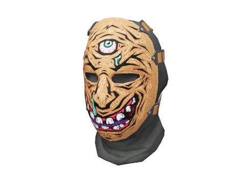 Brown Grotesque Painted