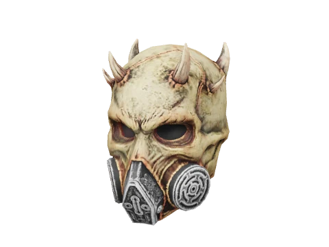 Plain Spiked Skull
