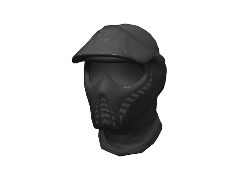 Black Combat Mask