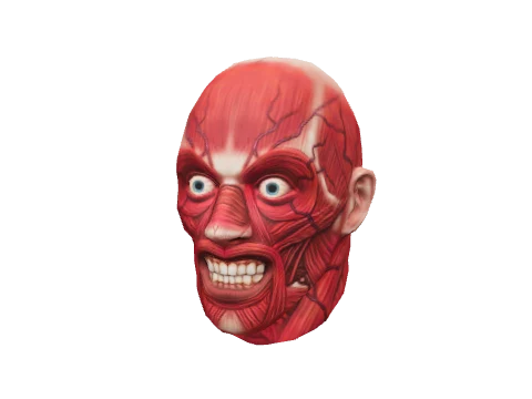 Red Flayed Demon