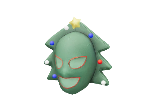Green Festive Luchador