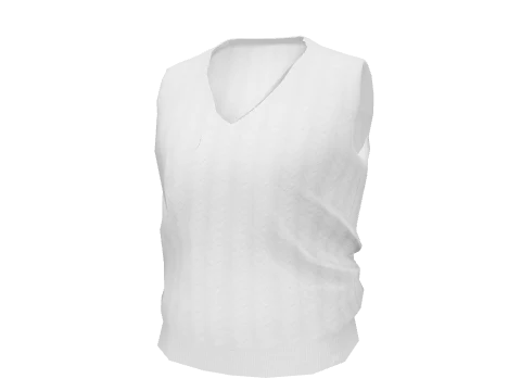 White Sweater Vest