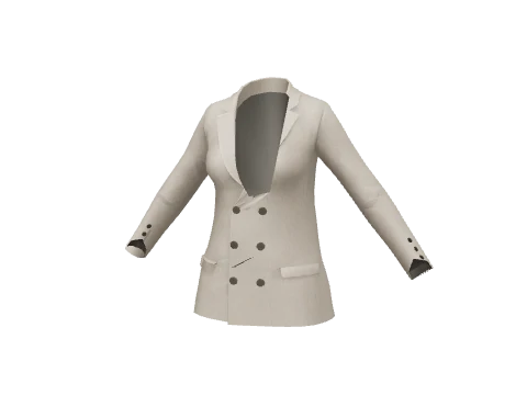 Cream Long Suit