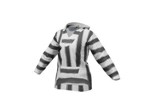 Thick Stripe Hippy Hoodie