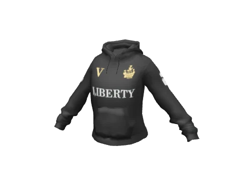 Black Liberty Hoodie