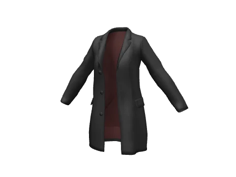 Black Cashmere Coat