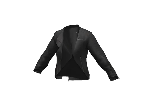 Black Blouson Jacket