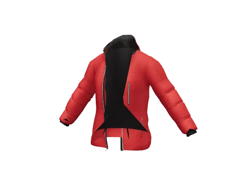 Red Puffer Jacket