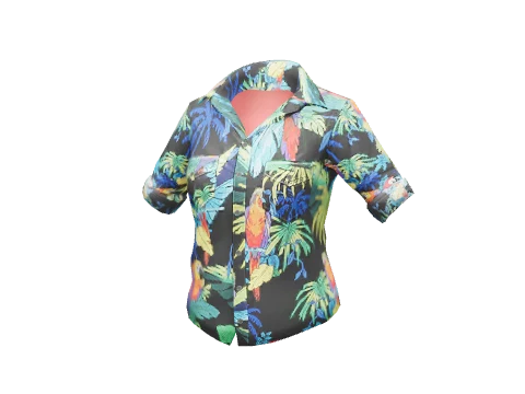 Parrot Print Shirt