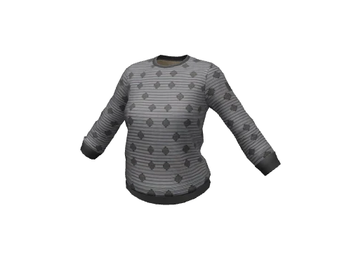 Gray Sand Castle Sweater