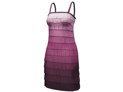Purple Flapper Dress