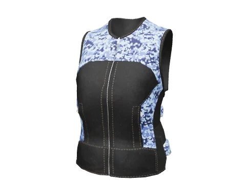 Blue Digital Defender Vest