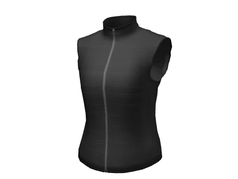 Black Sleeveless Puffer
