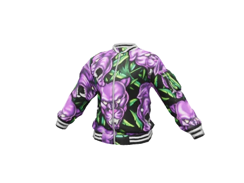 Purple Big Cat Closed
