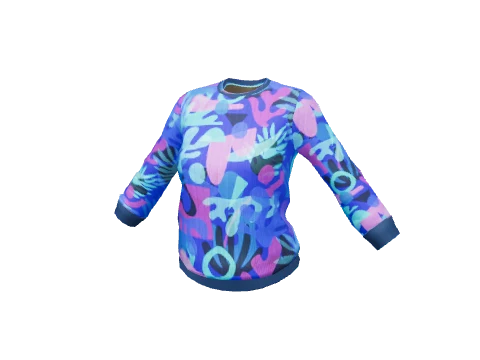 Azure Pattern Sweater