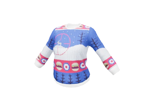 Burger Shot Festive Sweater