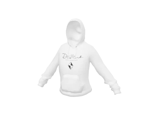 White The Diamond Hoodie