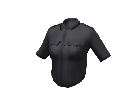 Black Short Uniform Closed