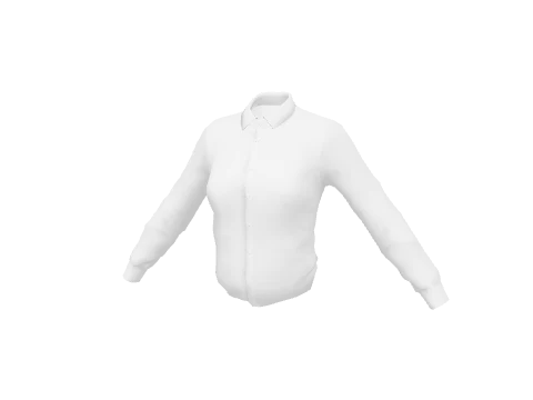 White Dress Shirt Closed