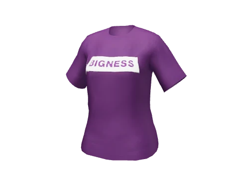 Purple Bigness Sports Tee