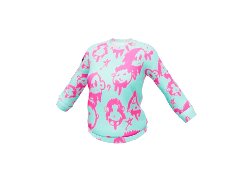 Bigness Faces Sweater