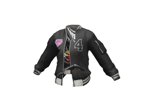 Panther Varsity Jacket Open