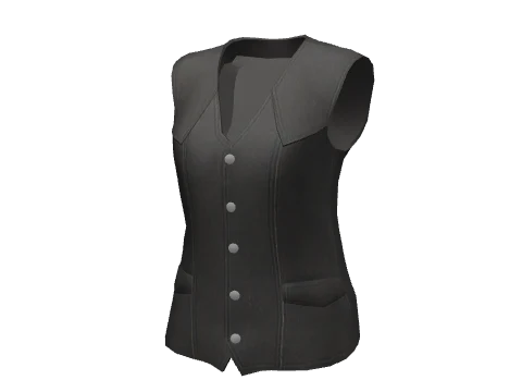 Lost Print Darted Vest