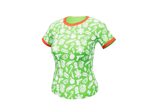 Green Festive Tee