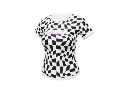 Broker Checkerboard Tee