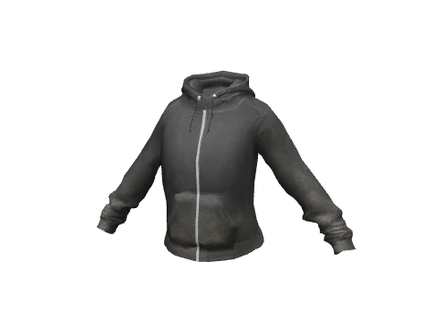 Gray Baggy Hoodie
