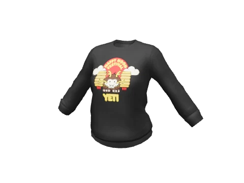Black Yeti Fall Sweater