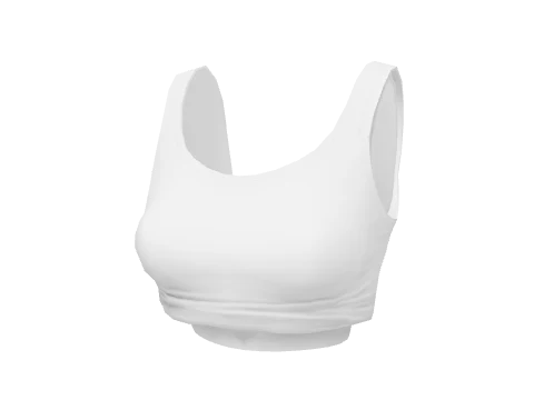 White Loose Tank