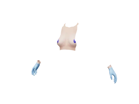 Blue Surgical Gloves