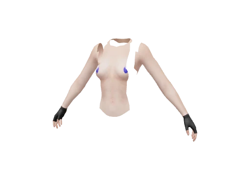 Black Fingerless Gloves
