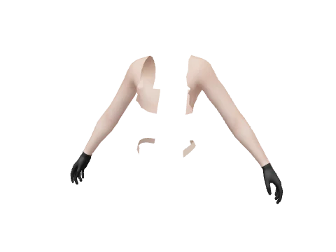 Black Woolen Gloves