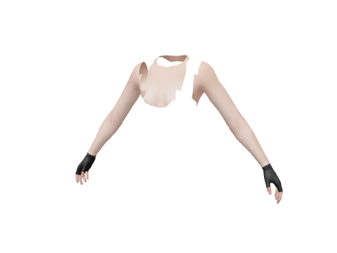 Black Fingerless Gloves