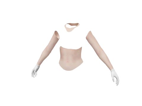 White Cotton Gloves