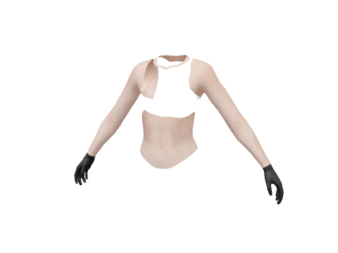 Black Woolen Gloves